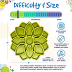 Mandala eTray – Shallow Slow Feeder Dog Bowl | USA Made