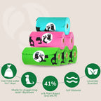 Lavender-Scented Colorful Poop Bags