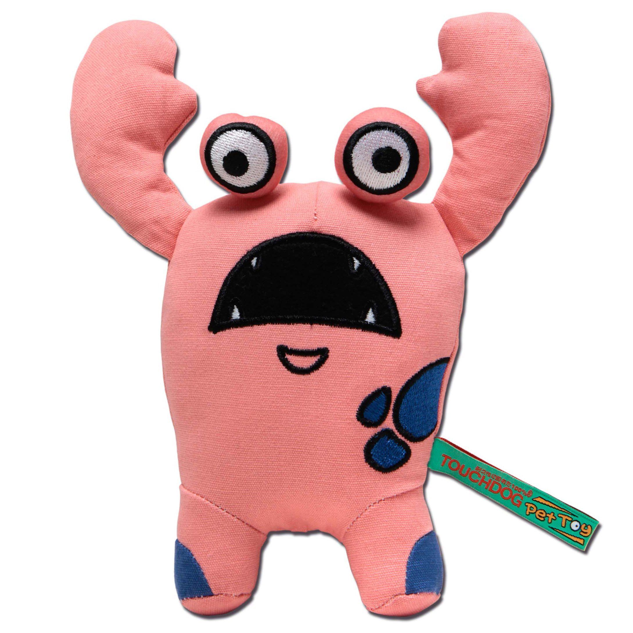 Touchdog Cartoon Monster Plush Dog Toy