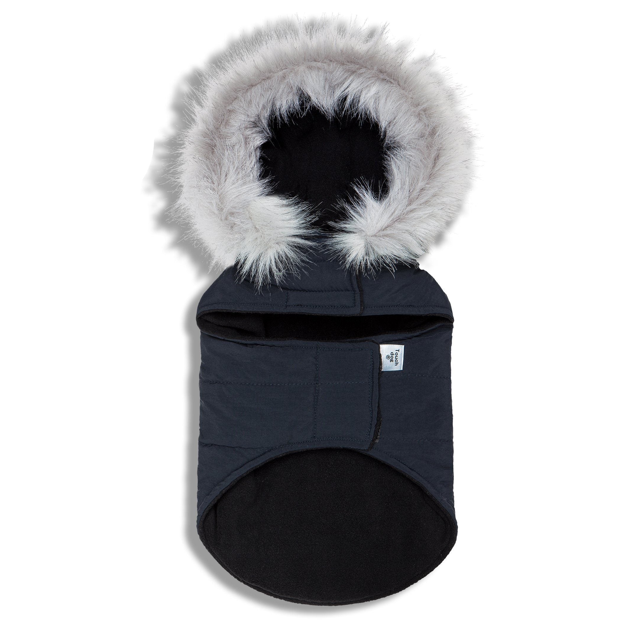 Touchdog Eskimo-Swag Duck-Down Insulated Winter Dog Coat