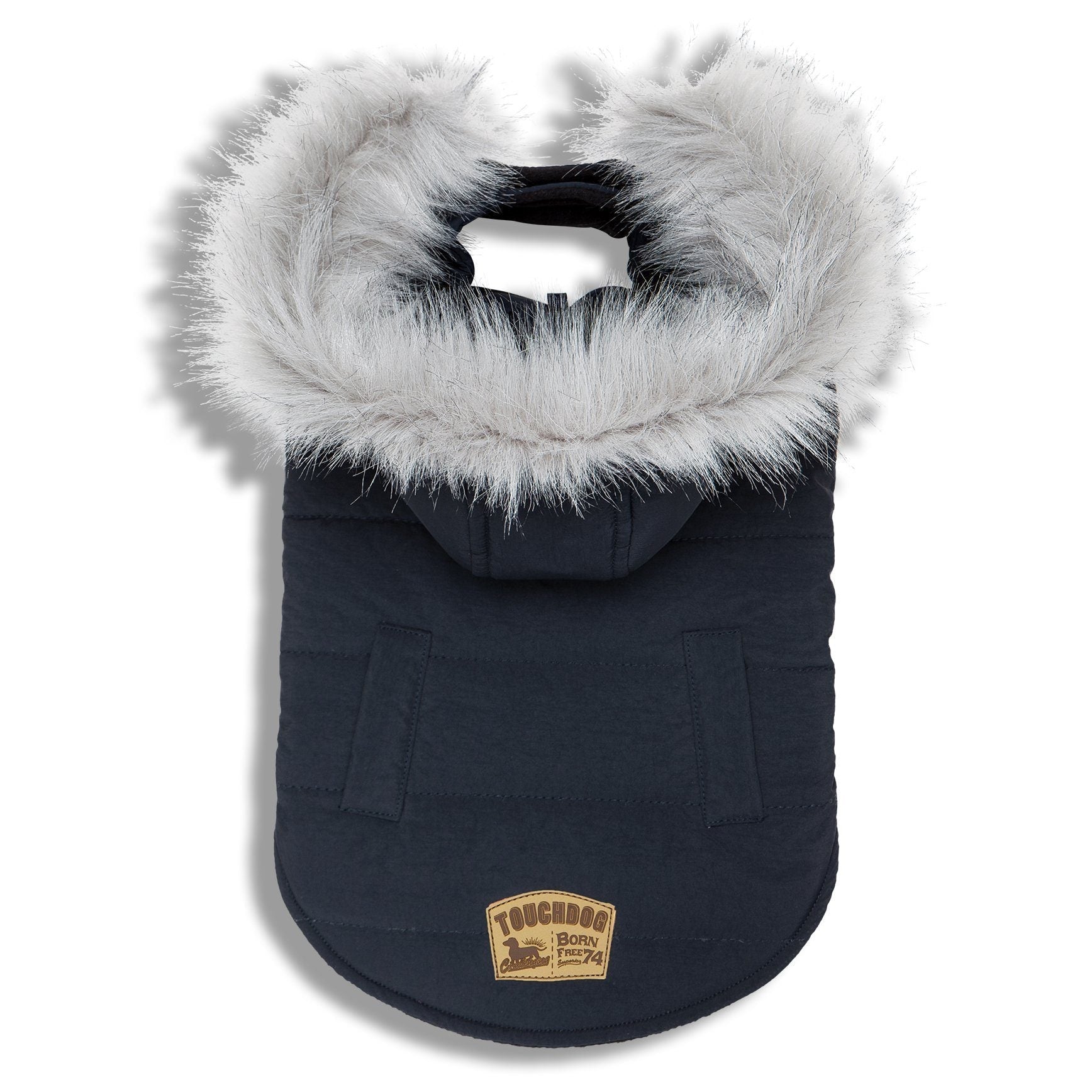 Touchdog Eskimo-Swag Duck-Down Insulated Winter Dog Coat