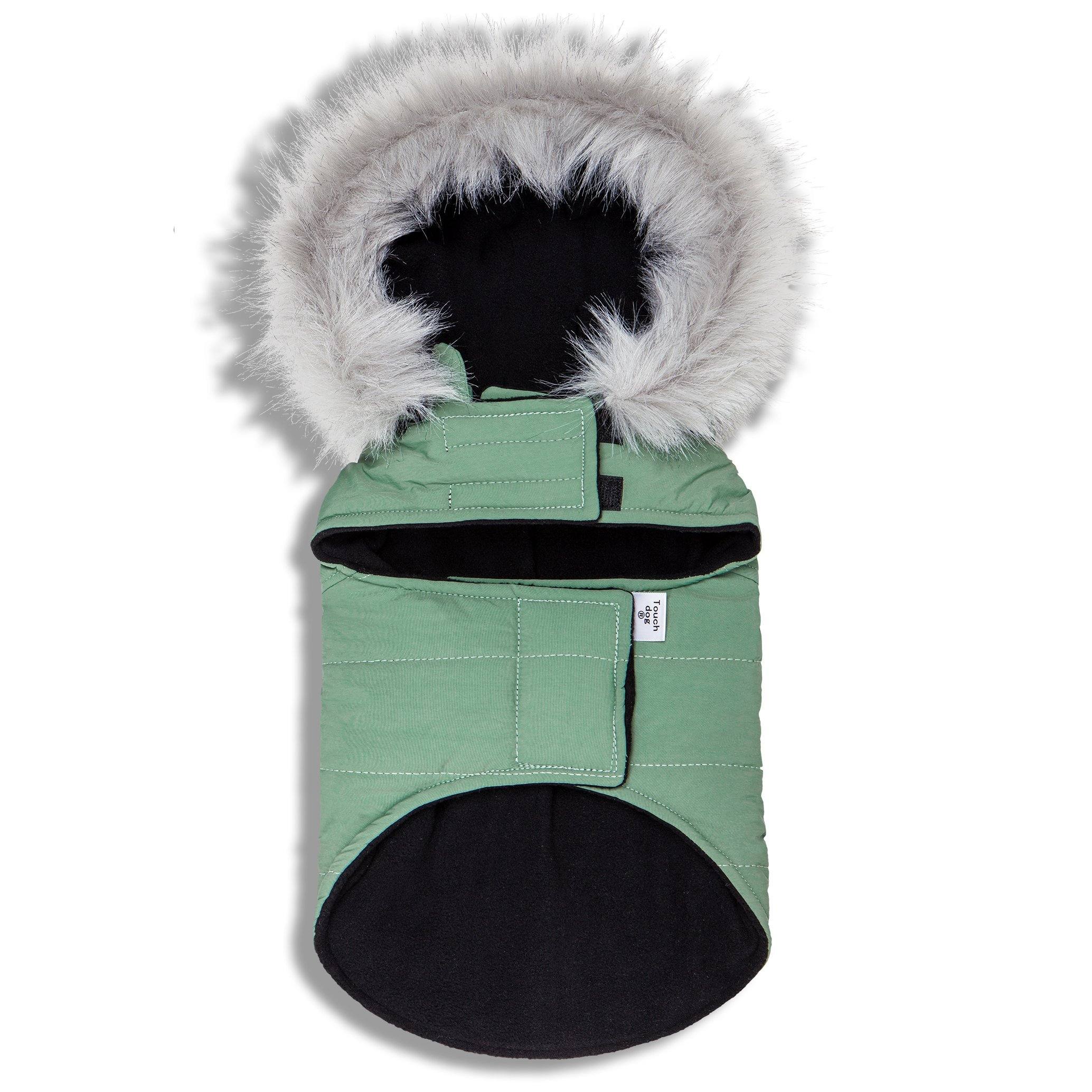 Touchdog Eskimo-Swag Duck-Down Insulated Winter Dog Coat